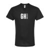 Unisex Poly-Rich V-Neck T-Shirt Thumbnail