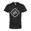 Unisex Poly-Rich V-Neck T-Shirt Thumbnail