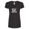 Women's Poly-Rich V-Neck T-Shirt Thumbnail