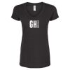 Women's Poly-Rich V-Neck T-Shirt Thumbnail