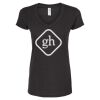 Women's Poly-Rich V-Neck T-Shirt Thumbnail