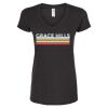Women's Poly-Rich V-Neck T-Shirt Thumbnail