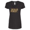 Women's Poly-Rich V-Neck T-Shirt Thumbnail
